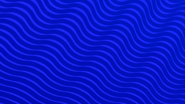 Patrón de línea ondulada azul oscuro fondo abstracto para telón de fondo o estilo de tela