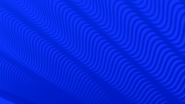 Patrón de línea ondulada azul oscuro fondo abstracto para telón de fondo o estilo de tela