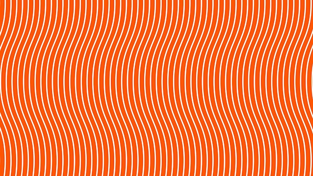 Patrón de línea ondulada naranja fondo abstracto para telón de fondo o presentación