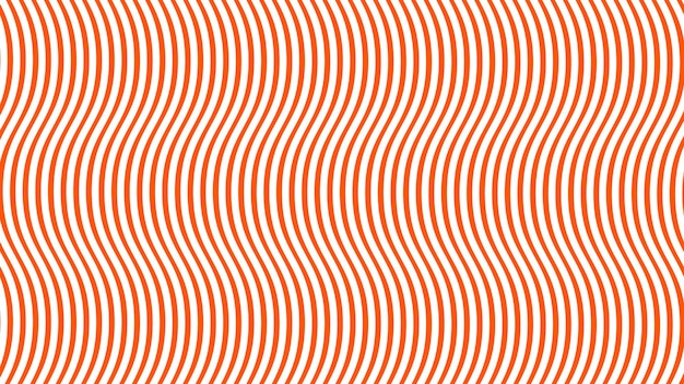Patrón de línea ondulada naranja fondo abstracto para telón de fondo o presentación