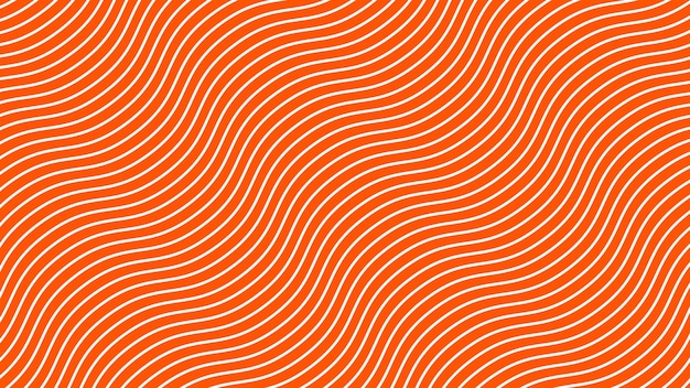 Patrón de línea ondulada naranja fondo abstracto para telón de fondo o presentación