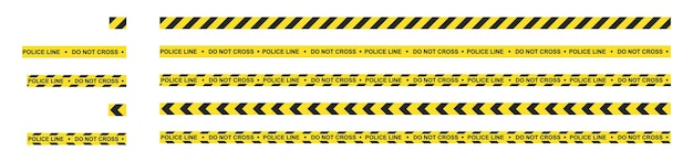 patrón de línea policial cinta amarilla escena del crimen no cruzar
