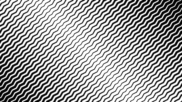 Patrón de línea de rayas zigzag en blanco y negro fondo abstracto para telón de fondo o estilo de tela