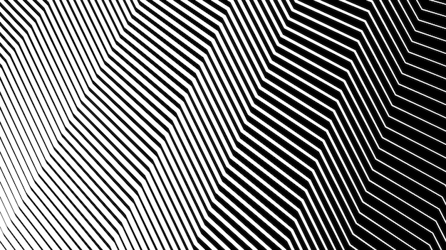 Patrón de línea de rayas zigzag en blanco y negro fondo abstracto para telón de fondo o estilo de tela
