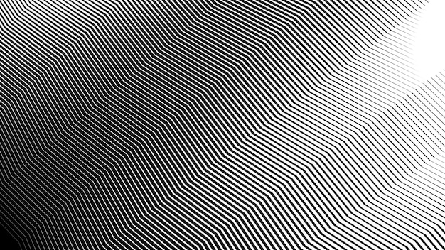 Patrón de línea de rayas zigzag en blanco y negro fondo abstracto para telón de fondo o estilo de tela