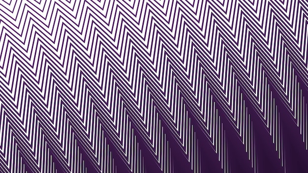 Patrón de línea de rayas en zigzag púrpura para diseños audaces y elegantes