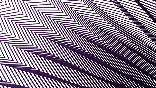 Patrón de línea de rayas en zigzag púrpura para diseños audaces y elegantes