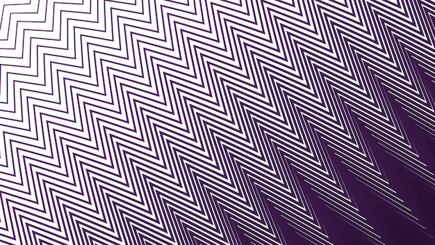 Patrón de línea de rayas en zigzag púrpura para diseños audaces y elegantes