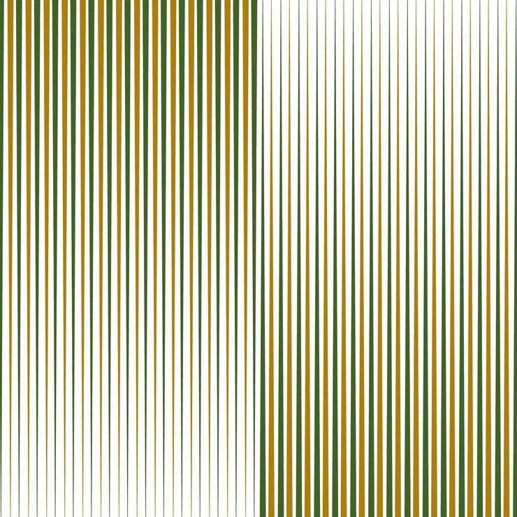 Vector el patrón de la línea vertical es de color oliva simple y naranja profundo, de grueso a delgado.