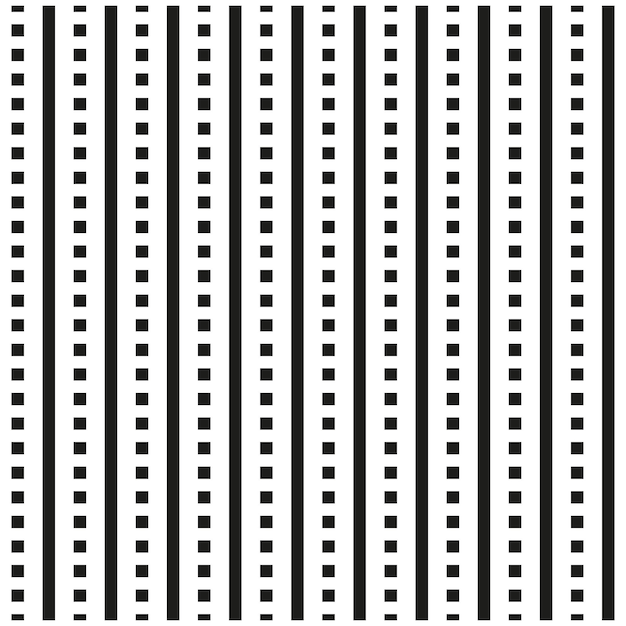 Patrón de línea vertical Textura de rayas negras Vector de cuadrícula geométrica Fondo minimalista moderno