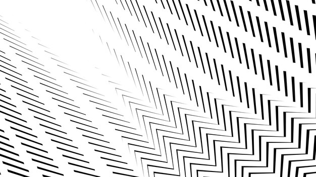 Patrón de línea zigzag en blanco y negro fondo abstracto para telón de fondo o estilo de tela