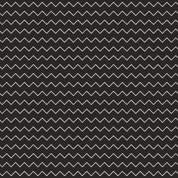 Patrón de línea en zigzag sin costuras Fondo vintage abstracto de rayas irregulares