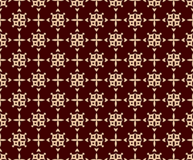 Patrón lineal sin costuras con elegantes líneas curvas y rollos de papel tapiz ornamental
