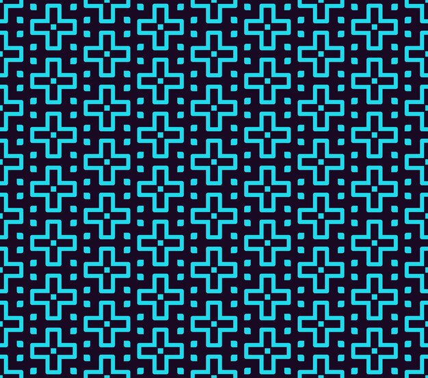 Patrón lineal sin costuras Textura elegante con formas geométricas repetitivas
