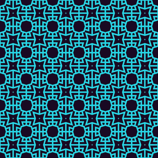Patrón lineal sin costuras Textura elegante con formas geométricas repetitivas