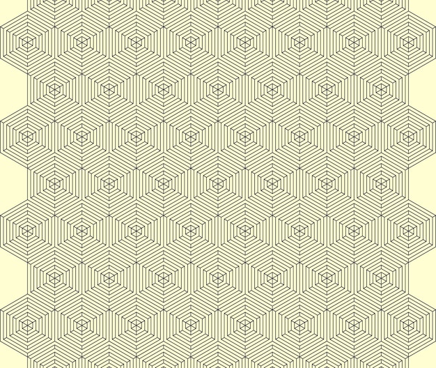 patrón de líneas abstractas lineales planas