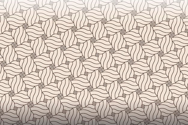 Patrón de líneas abstractas planas lineales