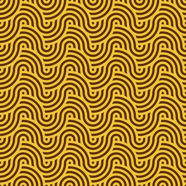 Patrón de líneas abstractas planas lineales