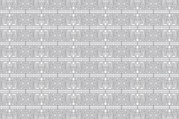 Patrón de líneas de forma geométrica perfecta abstracta