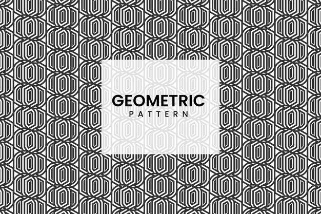 Patrón de líneas de forma de rayas geométricas