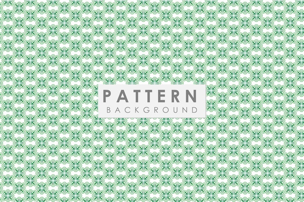 Patrón de líneas de formas geométricas sin costuras abstractas Patrón floral Forma de patrón geométrico