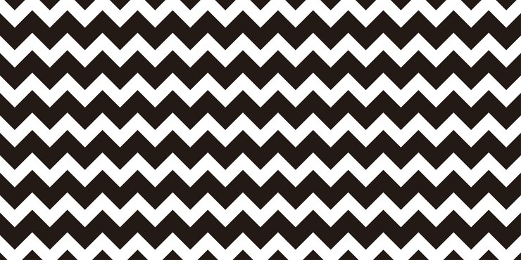 Vector patrón de líneas geométricas de fondo en zigzag