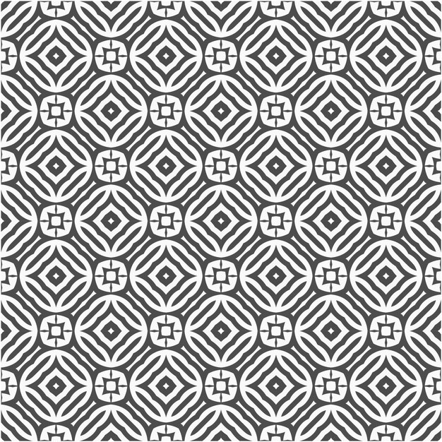 Patrón de líneas geométricas inconsútiles abstractas decorativas