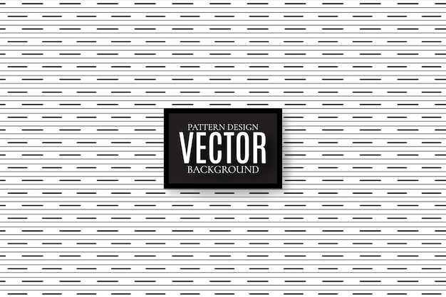 Vector patrón de líneas negras horizontales nuevo diseño