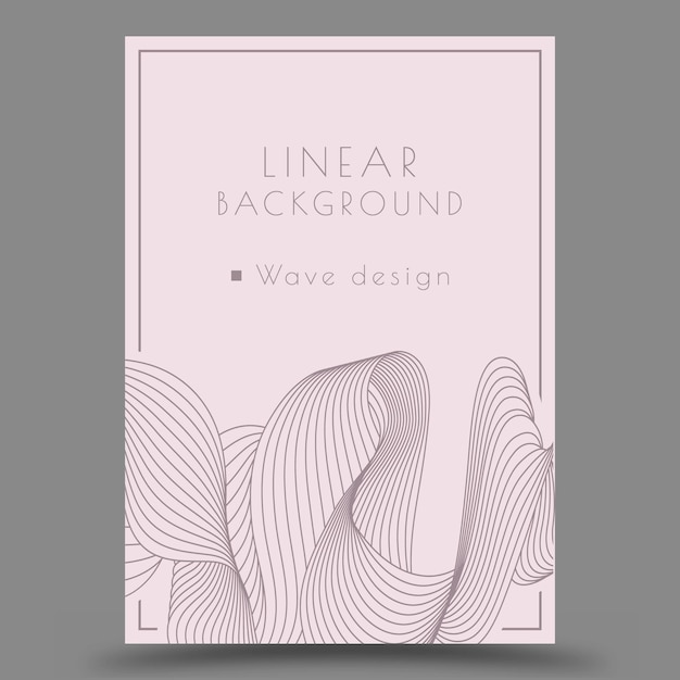 Un patrón de líneas onduladas Fondo abstracto Diseño de interiores papel tapiz texturas textiles La posibilidad de embalaje de pancartas e ideas de diseño creativo
