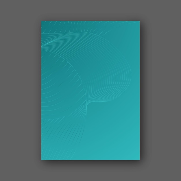 Un patrón de líneas onduladas Luxuroso fondo abstracto Diseño de interiores papel tapiz texturas textiles La opción de embalajes pancartas e ideas de diseño creativo