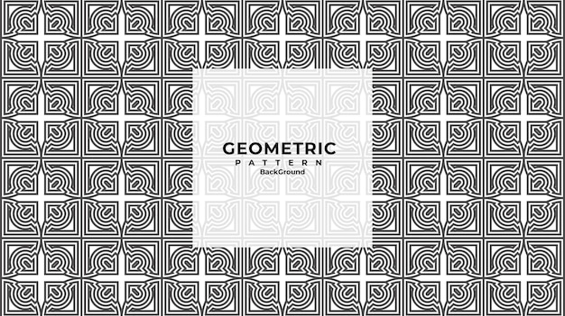 Patrón de líneas de rayas decorativas geométricas abstractas