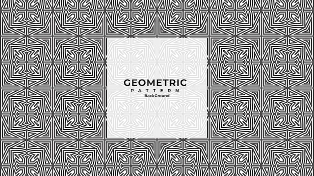 Patrón de líneas de rayas decorativas geométricas abstractas