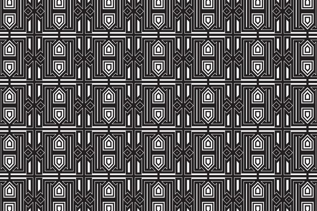 Patrón de líneas simples geométricas abstractas