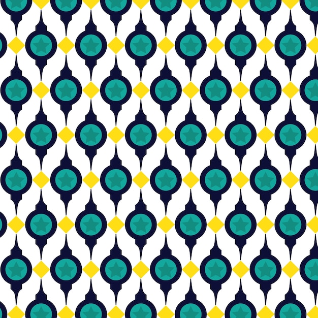patrón de linterna azul