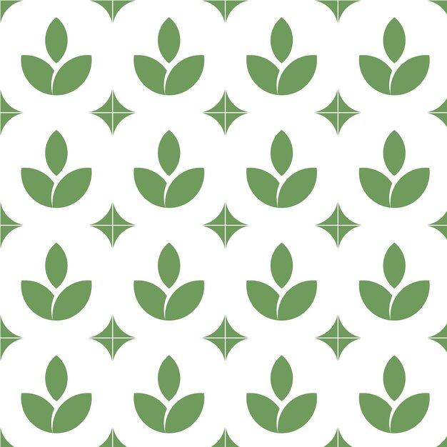 patrón de logotipo verde 2