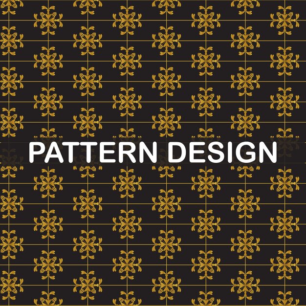 patrón de lujo vectorial