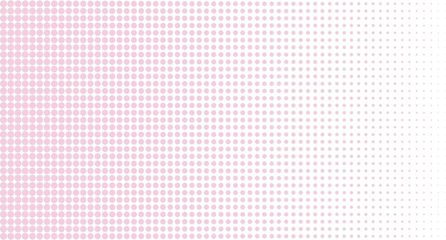 Patrón de lunares sin costura Textura repetitiva vectorial Lunares con fondo de color pastel Patrón de lunares rosa Textura de envoltura de lunares rosa Ilustración vectorial