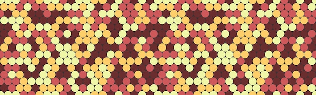 Patrón manchado sin costuras con círculos abstractos perfecto para impresiones textiles papel tapiz o carteles geométricos creativos diseño de puntos polka de moda para fondos modernos