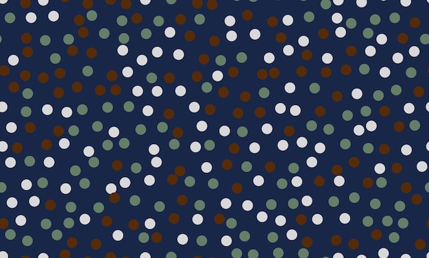 Patrón manchado sin costuras con círculos abstractos perfecto para impresiones textiles papel tapiz o carteles geométricos creativos diseño de puntos polka de moda para fondos modernos