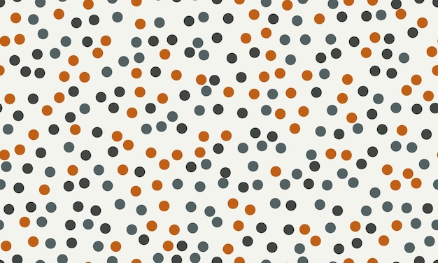Patrón de manchas redondas con círculos geométricos abstractos Ideal para papeles de pared sin costuras, estampados textiles o fondos de moda con un toque creativo