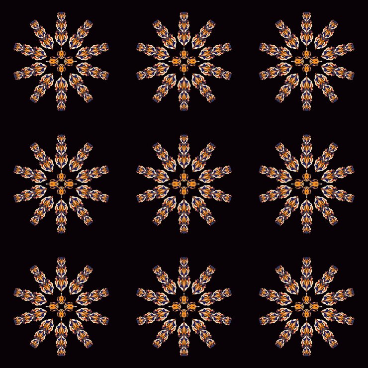 patrón de mandala 6
