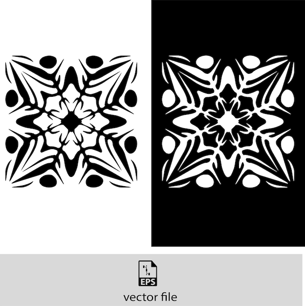 Patrón de mandala sin costuras