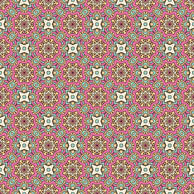 Patrón de mandala ornamental de lujo