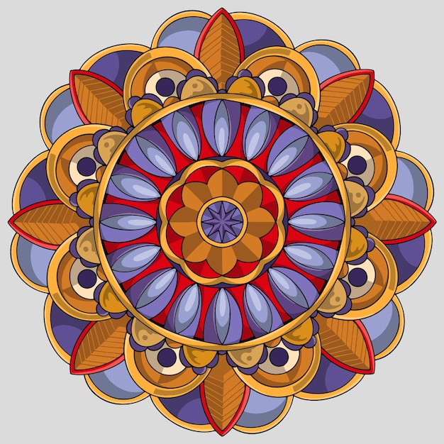 Patrón de mandala