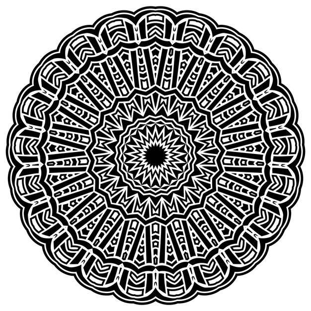 Patrón de mandala
