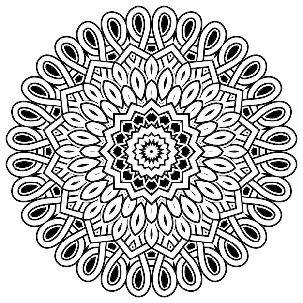 Patrón de mandala