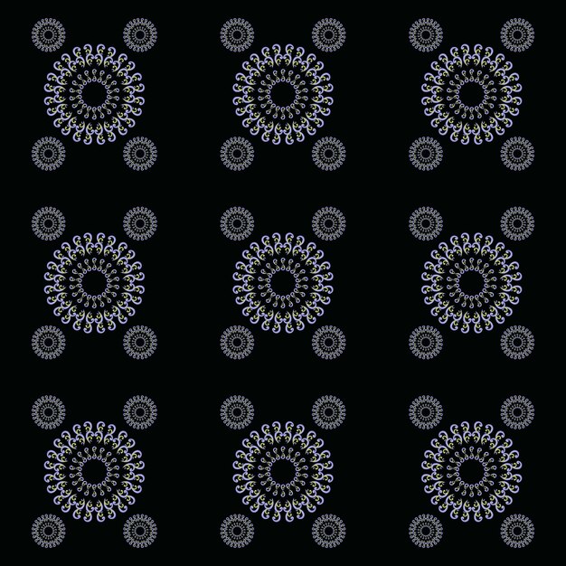 patrón de mandalas 1