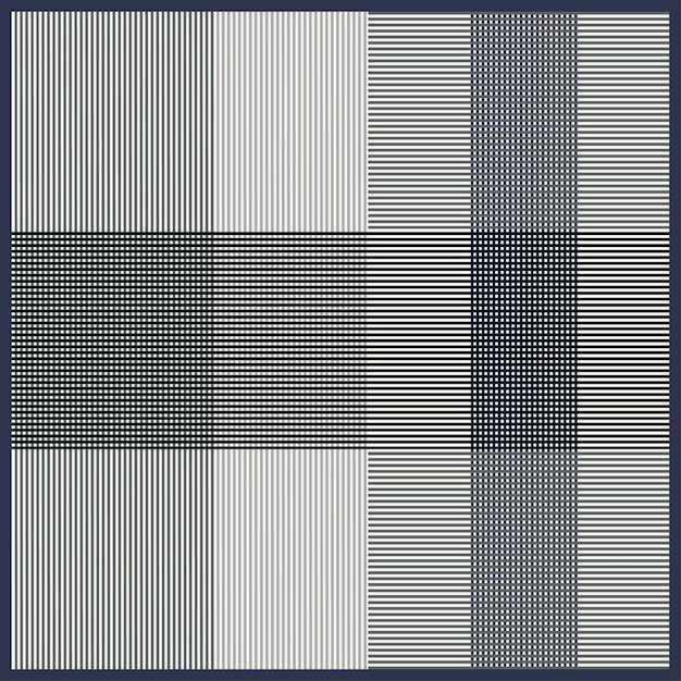 El patrón de marco abstracto