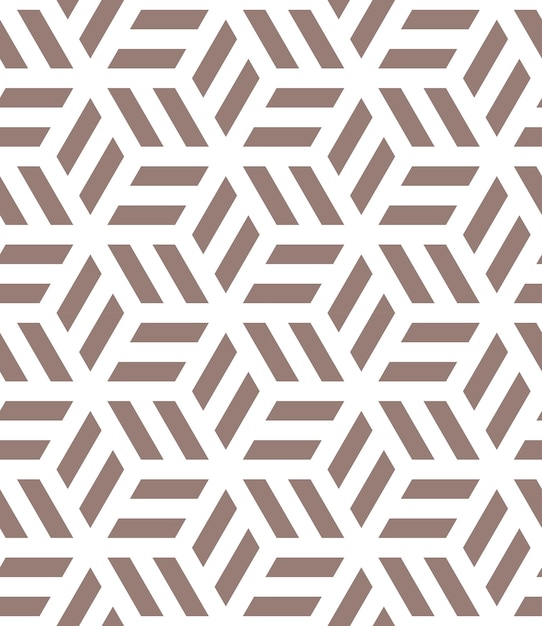 Vector un patrón marrón y blanco con un patrón en zigzag.