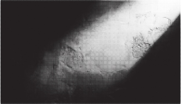 Patrón de medio tono abstracto sin costuras